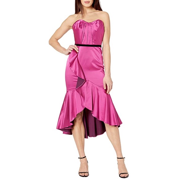 Marchesa Dresses & Skirts - Marchesa NWT, ruffle, hi-low cocktail dress